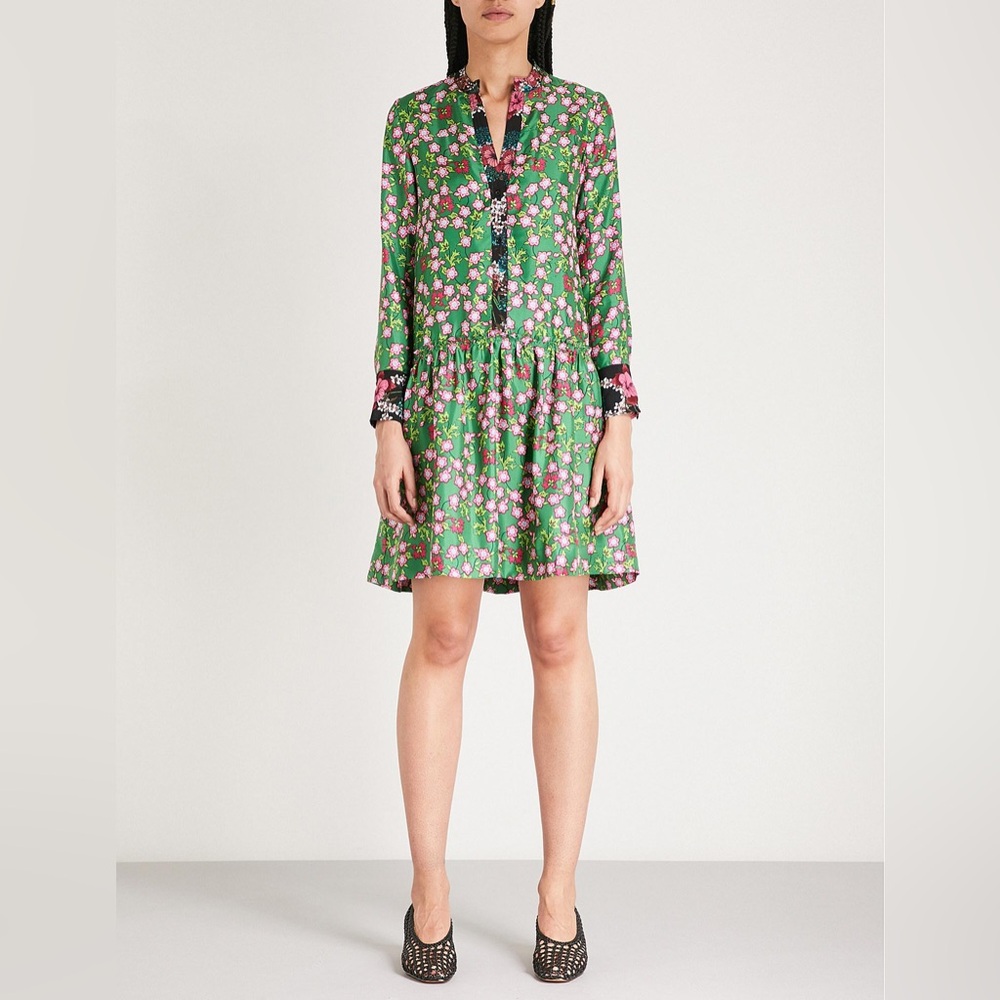 Sandro floral dress, new